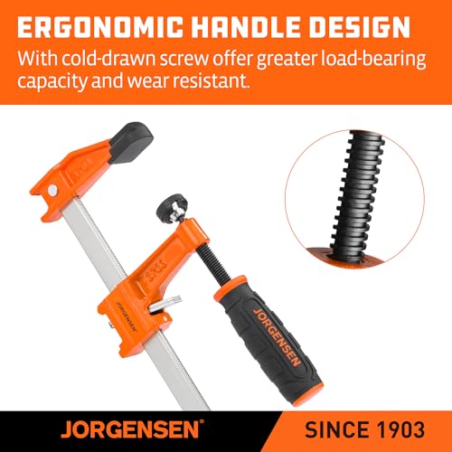 Protective plastic pads on Jorgensen clamps