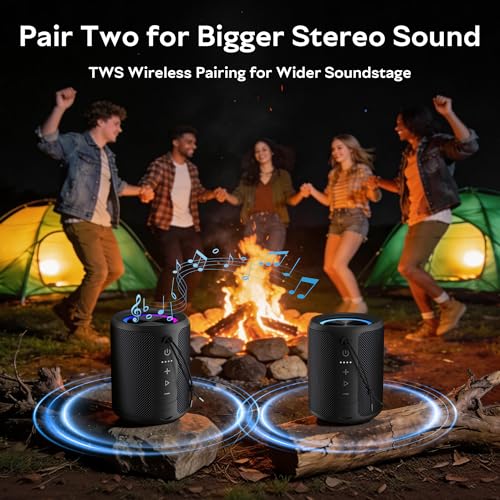 DUDGSIS X2 waterproof speaker submerged in water
