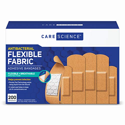 Care Science Fabric Adhesive Bandages 200 count box