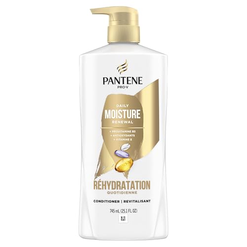 Pantene conditioner bottle pump close up