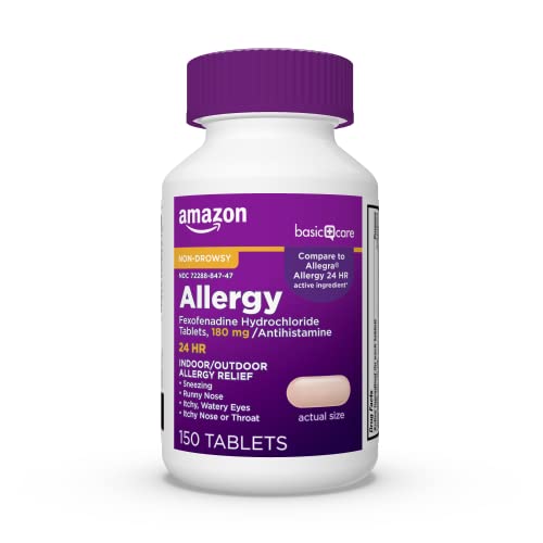Basic Care All Day Allergy Relief bottle front view