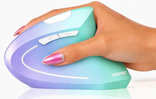TECKNET Ergonomic Vertical Wireless Mouse