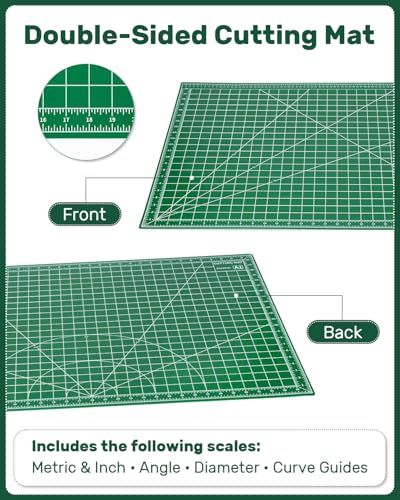Close up of grid lines on Tujurich cutting board