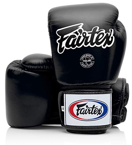Fairtex BGV1 Boxing Gloves black front view