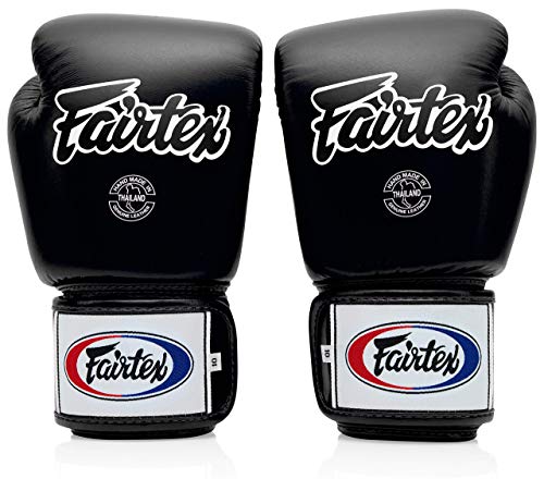 Handmade Fairtex Muay Thai gloves padding detail