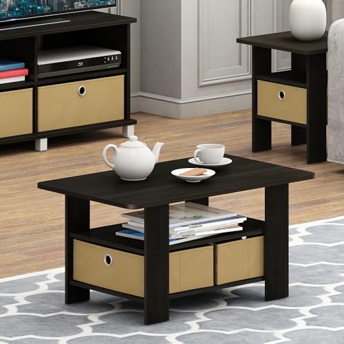 Top surface view of Furinno ANDREY storage table