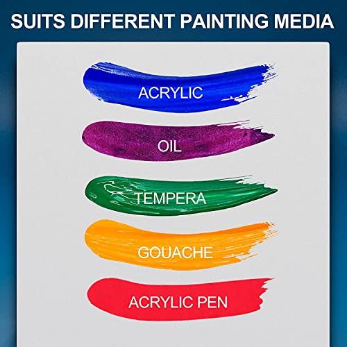 12 pack of Artkey canvas panels