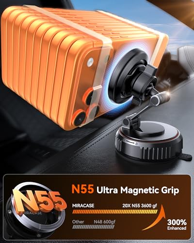 Miracase mount showing 360-degree rotation