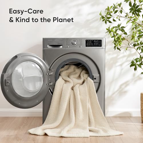 Folded Snuggle Sac throw showing soft edges