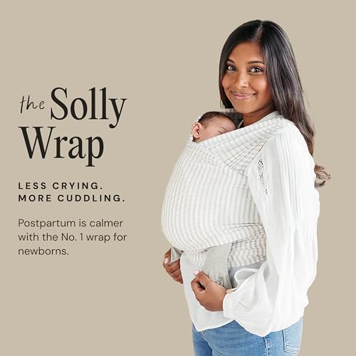 Parent wearing Solly Baby Wrap Ballet