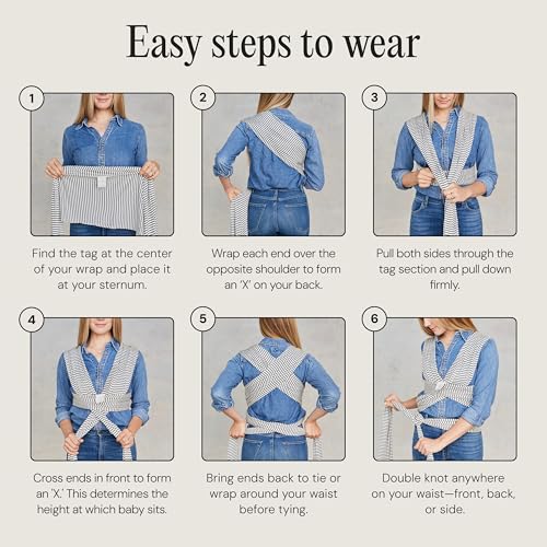 Solly Baby Wrap newborn position