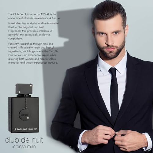 Side profile of Armaf Club de Nuit Intense bottle