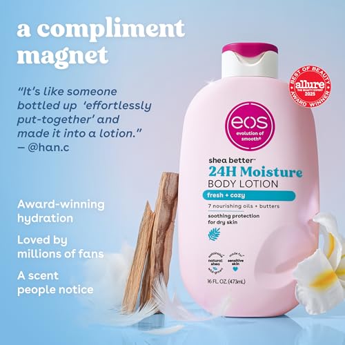 eos non-greasy body moisturizer