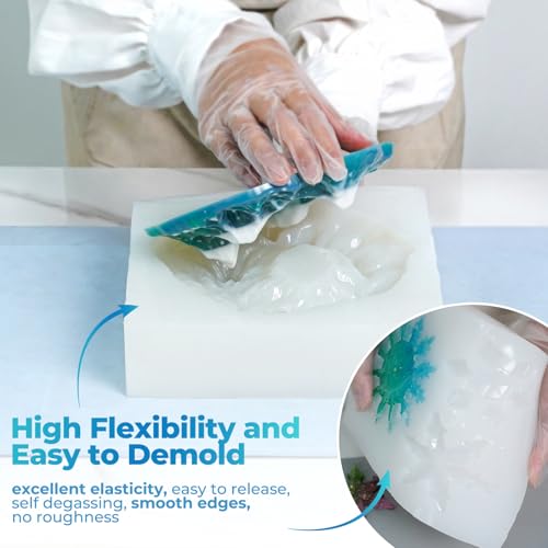 Measuring and mixing silicone rubber