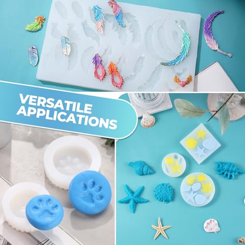 Crafting silicone molds with mica powder