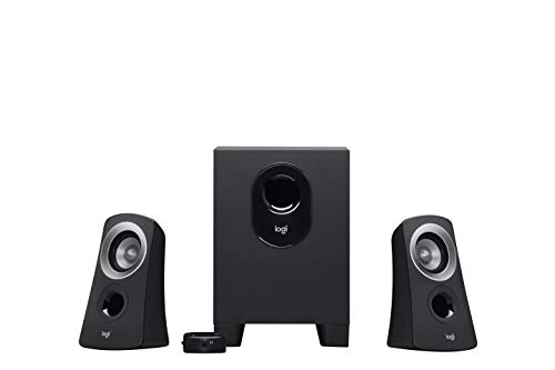 Logitech Z313 2.1 speaker system front view