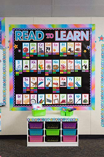 Unrolled black classroom background material
