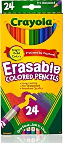 Crayola Erasable Colored Pencils 24ct box