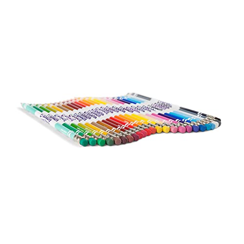 Crayola colored pencils in resealable packaging