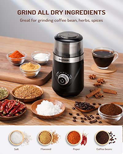 SHARDOR grinder with included accessories