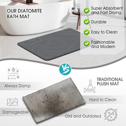 Non-slip rubber backing for ZIKIBL mat