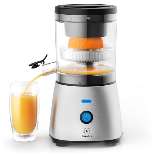 Eurolux Electric Citrus Juicer Stainless Steel front view