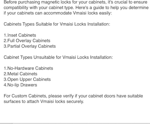 locks for drawers and cupboards