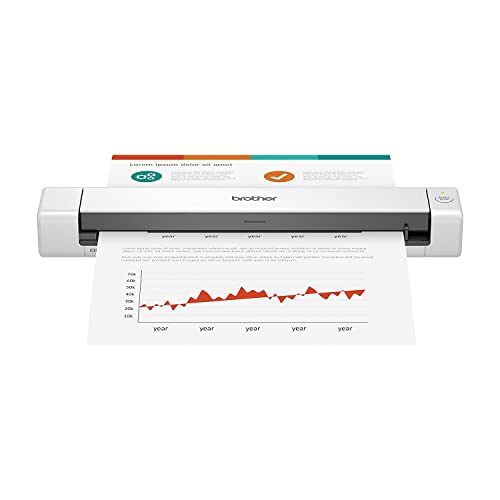 Brother DS-640 white mobile scanner