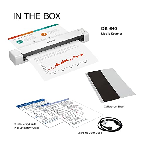 Brother DS-640 lightweight design