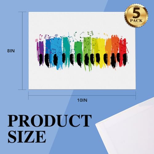 Front view of white ESRICH cotton canvas panel
