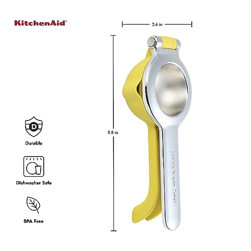 Citrus press hopper and pour spout