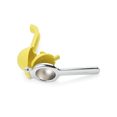Durable aluminum lemon squeezer