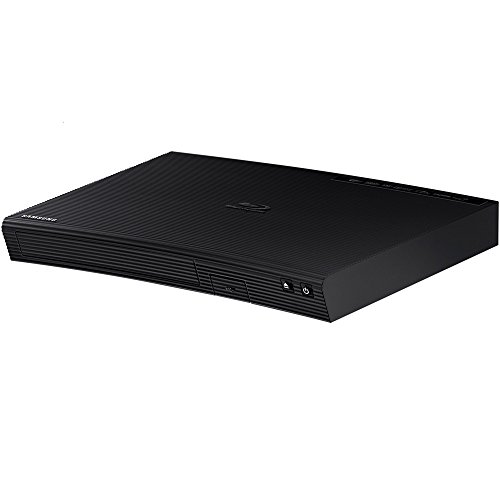 Side profile of Samsung Blu-ray disc player