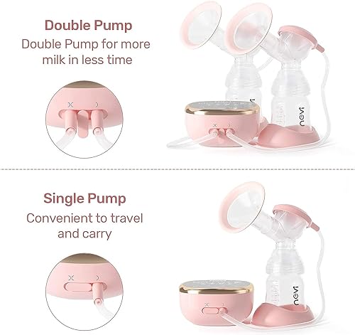 Portable pump with USB charging cable
