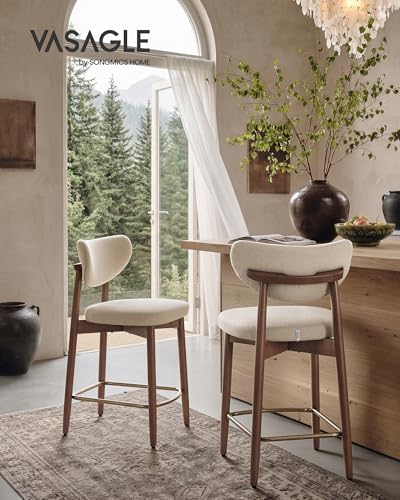 Tapered solid wood stool legs