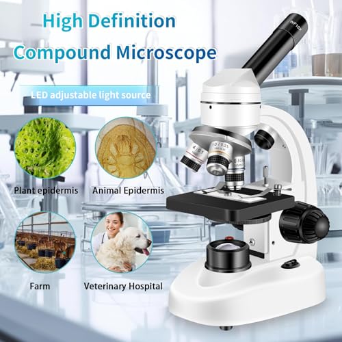 Woehrsh Microscope with dual lights