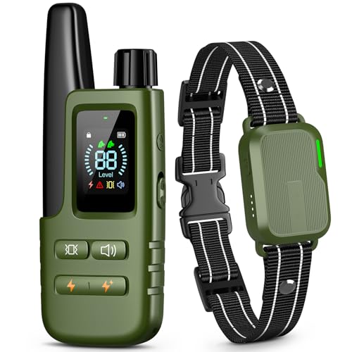 HapTop AC131-GN dog training collar in green