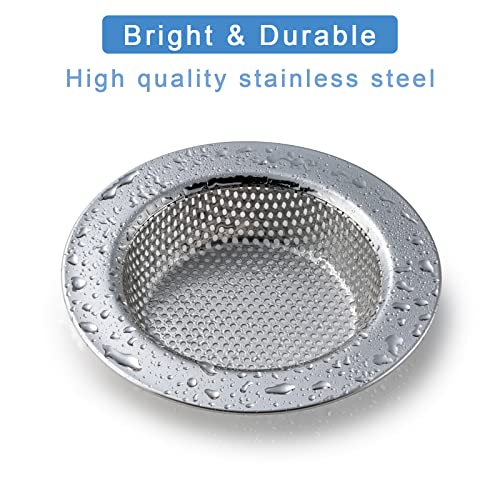 Top view of Honmein 4.5 inch sink strainer