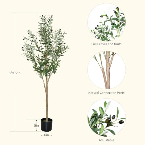 Sturdy base of the plantsworld OL-6FT tree