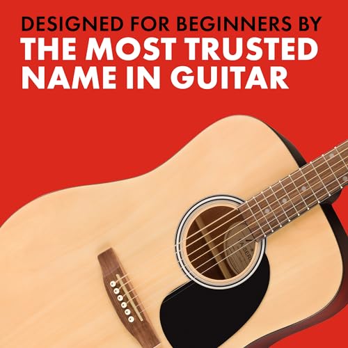 Fender FA-25 walnut fingerboard detail