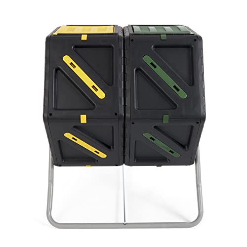 Miracle-Gro 37-gallon compost tumbler profile