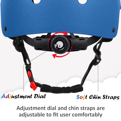 Close up of OUWOER helmet crank adjustment dial