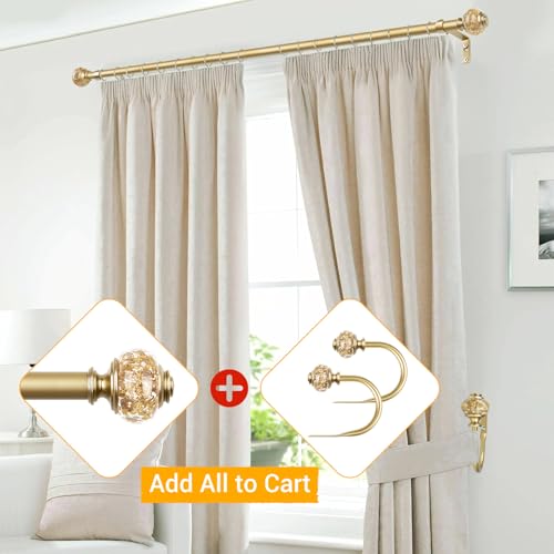 USFOOK 2-pack curtain holdbacks