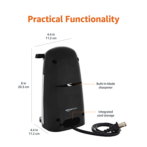 Stable non-slip base of the Basics electric opener