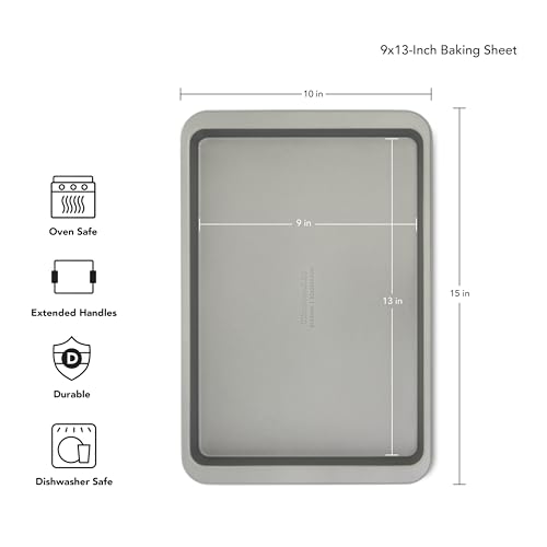KitchenAid aluminized steel pan showing nonstick coating