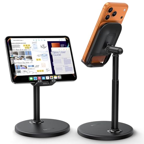 Lamicall height adjustable phone stand front view