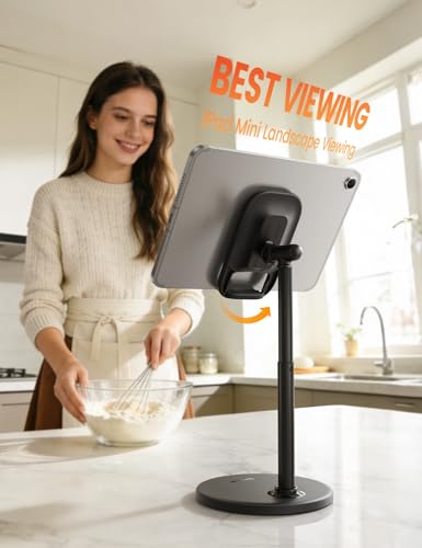 Lamicall stand holding a smartphone in landscape mode