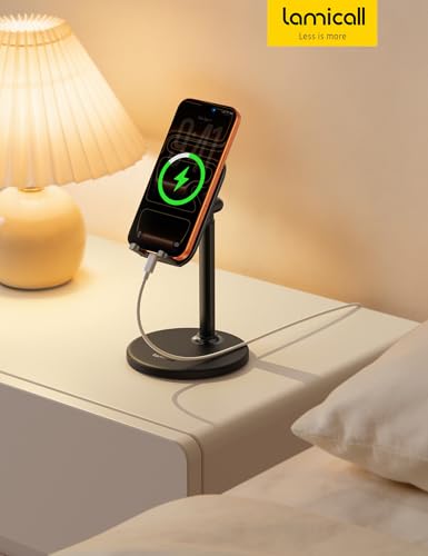 Lamicall phone stand used for office desk organization