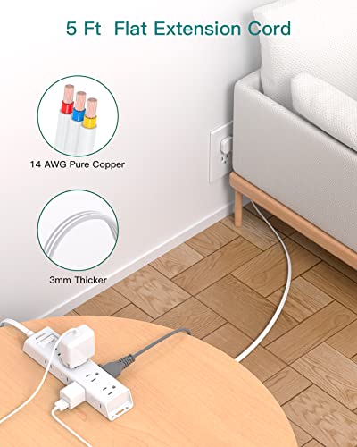 Addtam Power Strip with surge protection