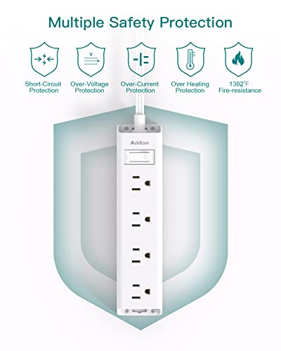 Addtam AD309 power strip for home and office